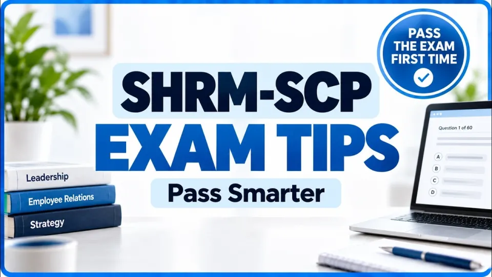 SHRM SCP Exam Tips for Strategic HR Leaders